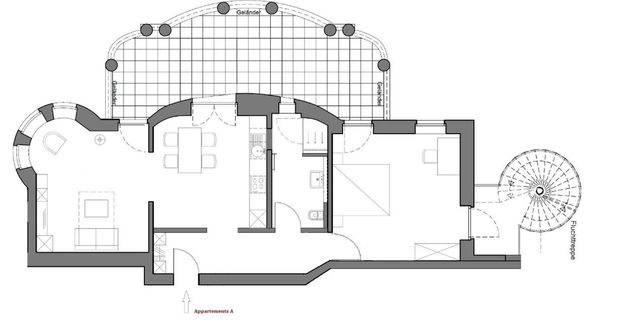 Appartements Am Kurpark Bad Pyrmont Bagian luar foto
